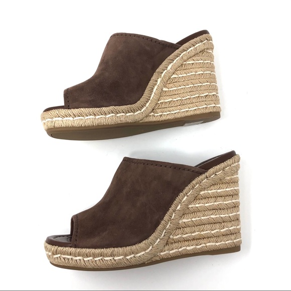 PRADA suede espadrille wedge mules, made in Italy, size 40.5 NWOT - Picture 8 of 16